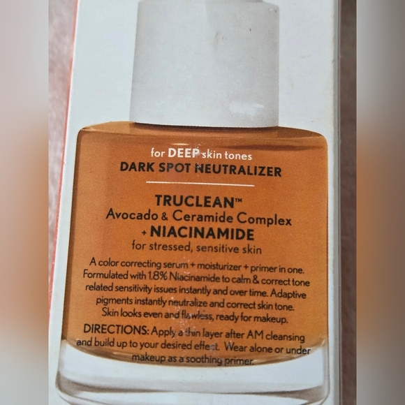 Covergirl Clean Fresh Skincare Color Correcting Serum Moisturizer Primer DEEP - Picture 5 of 9